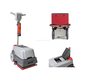 EXCENTR DAILY 35-7B Automat szorująco-zbierający wersja bateryjna 36V / 5.2Ah + ładowarka