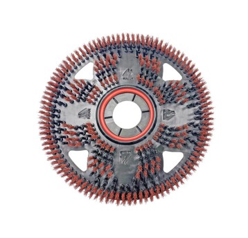 MALISH FLEX SCRUB 16"/405mm Szczotka / Pad szczotkowy #500 Czerwony