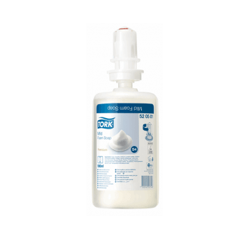 Mydło TORK S4 Prem. w pianie delikatne perfumowane jasno żółte 1000ml 2500doz (520501)