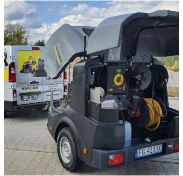 Przyczepa specjalna, KARCHER HDS 17/20; VIN WEGTPSW59E14Z0209