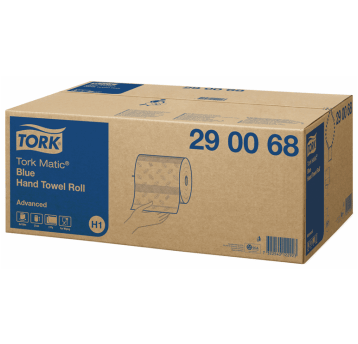 Ręcznik TORK H1 Adv. MATIC Celuloza + makulatura ręcznik w roli niebieski 2w 150m 600o [Karton: 6 szt.]