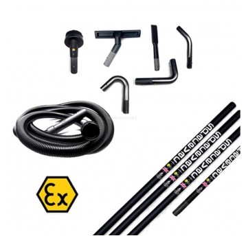 SPACEVAC Zestaw ATEX PIONEER 38 mm do wewnętrznego odkurzania na wysokości 6.60 m