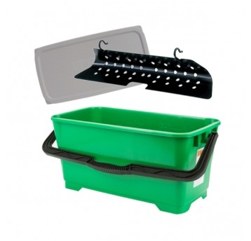 UNGER Wiadro 28 L z pokrywką i sitem