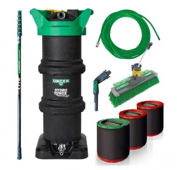 UNGER Zestaw HydroPower Ultra L - Carbon Composite 8,60 m - system do mycia okien