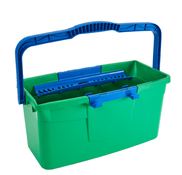 Wiadro prostokątne 12L z uchwytami UNGER ErgoTec Green Label