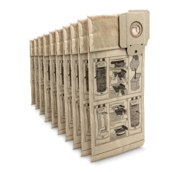 Worki odkurzacza CV 30/1, 38/2, 48/2 - papierowe 10 szt.