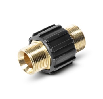 Złącze międzywężowe M22-M22 z osłoną gumową